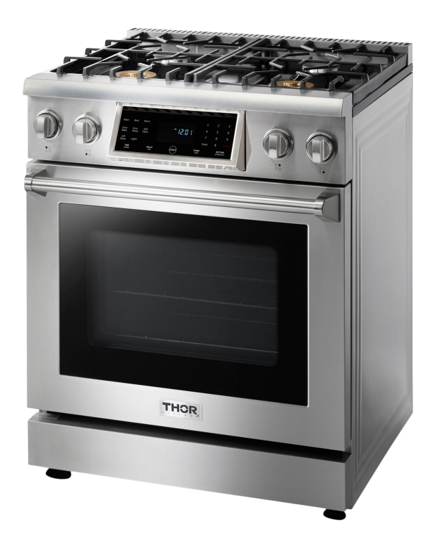 30-inch Tilt Panel Gas Range Professional view 7