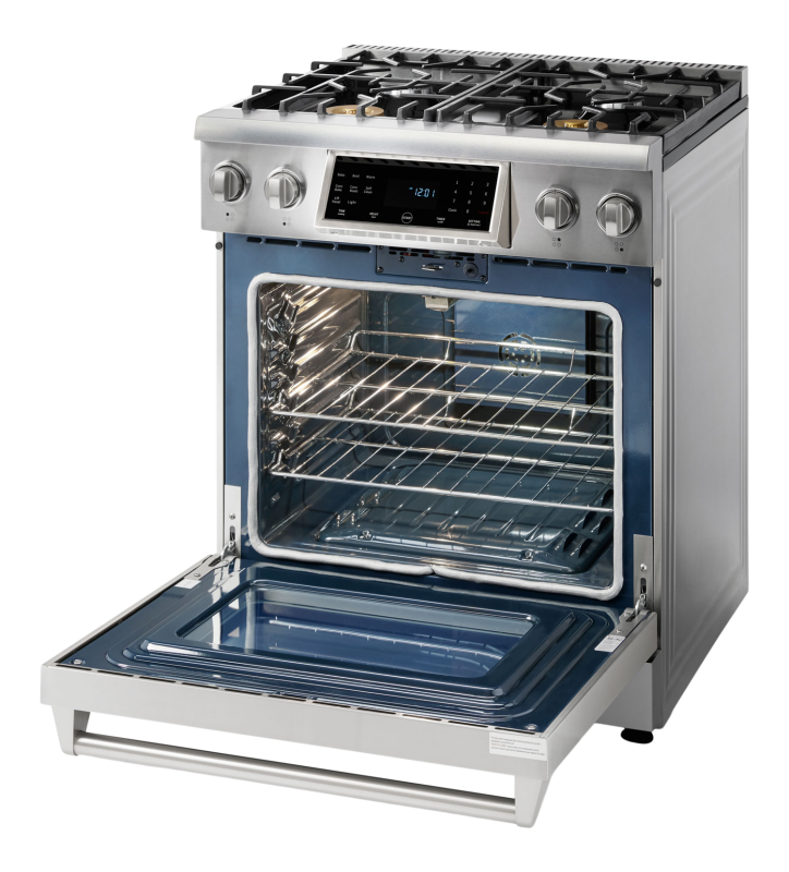 30-inch Tilt Panel Gas Range Professional view 8