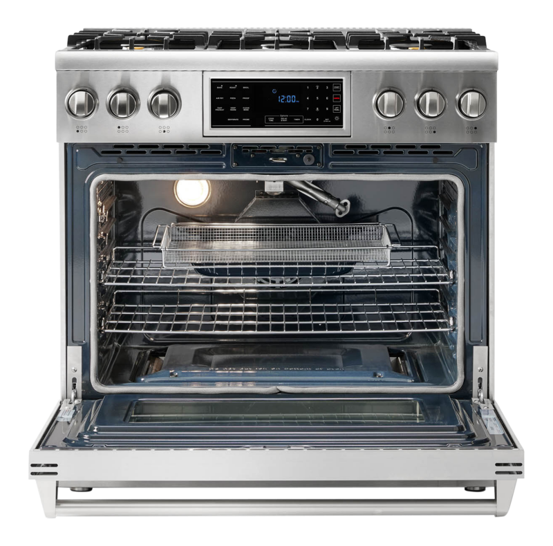 36-inch Tilt Panel Gas Range Professional view 3