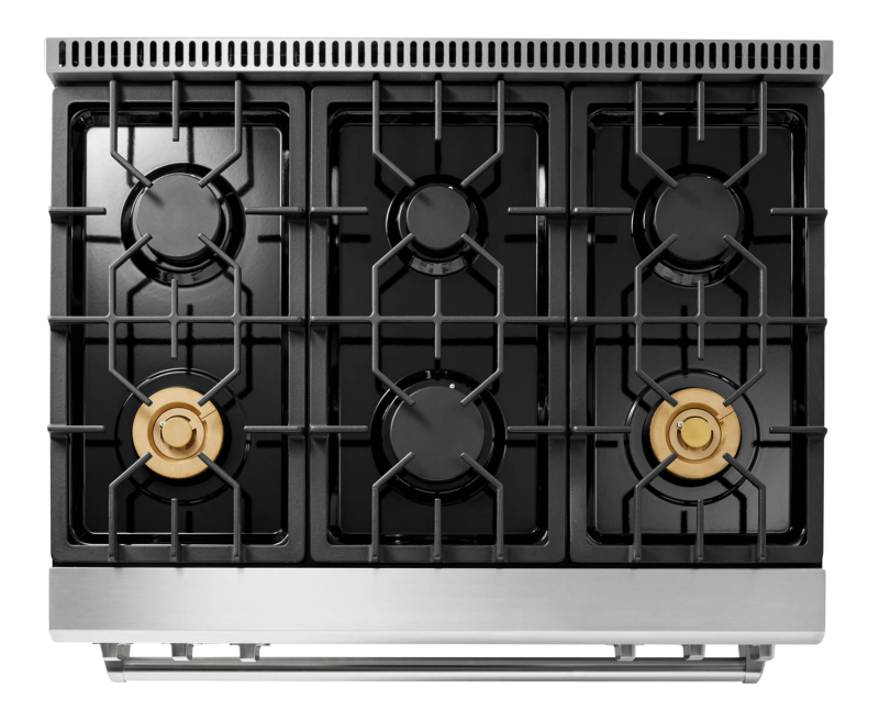 36-inch Tilt Panel Gas Range Professional view 6