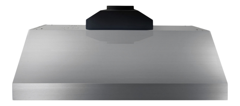 36 Inch Professional Range Hood, 11 Inches Tall In Stainless Steel TRH3606