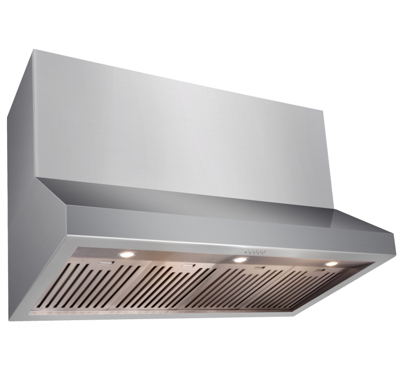 48 Inch Professional Range Hood, 16.5 Inches Tall in Stainless Steel (duct cover sold separately) TRH4805, product image 2 of 4