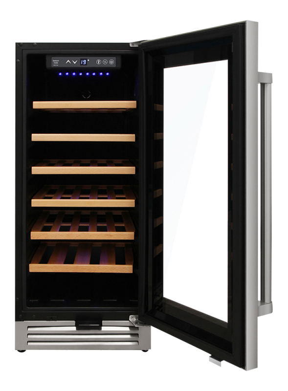 15-inch Single Zone Wine Cooler, 33 Wine Bottle Capacity view 2