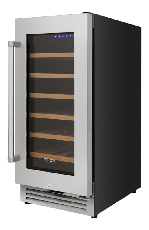 15-inch Single Zone Wine Cooler, 33 Wine Bottle Capacity view 3