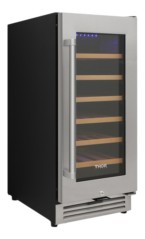 15-inch Single Zone Wine Cooler, 33 Wine Bottle Capacity view 4