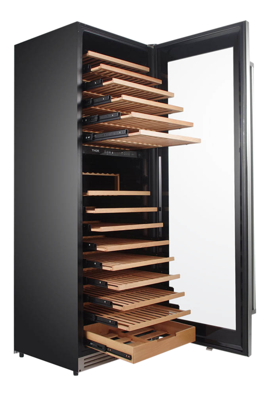 24 Inch Dual Zone Wine Cooler, 162 Wine Bottle Capacity TWC2403DI