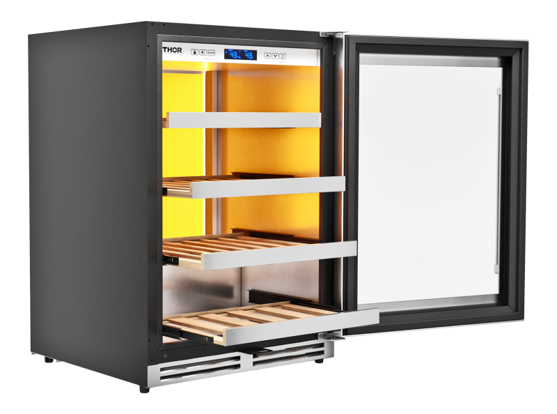 24-inch Single Zone Wine Cooler, 45 Wine Bottle Capacity TWC24UL