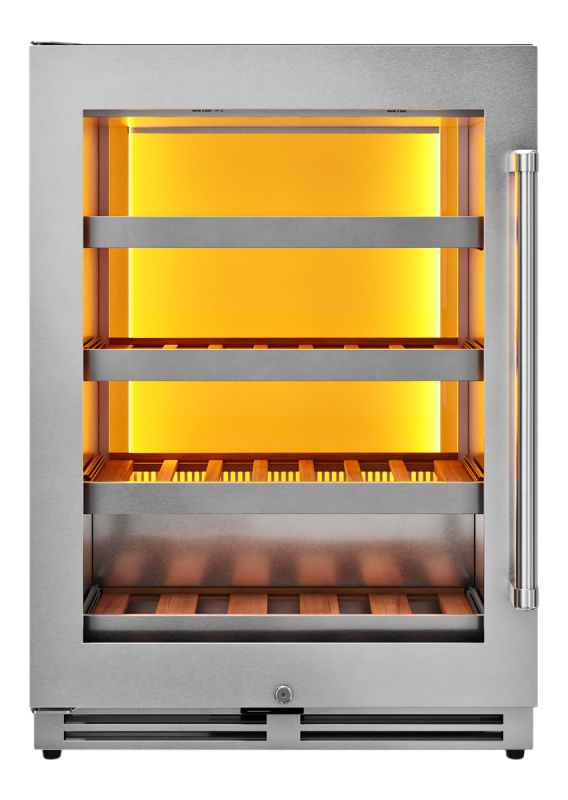 24-Inch Single Zone Wine Cooler, Left Swing, 45 Wine Bottle Capacity TWC24ULLH