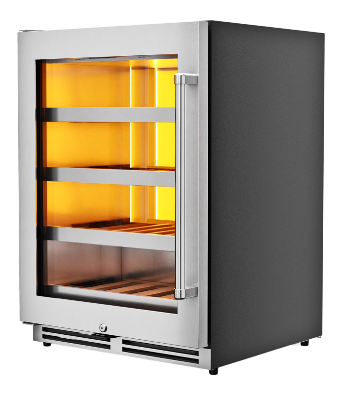 24-inch Single Zone Wine Cooler, Left Swing, 45 Wine Bottle Capacity TWC24ULLH