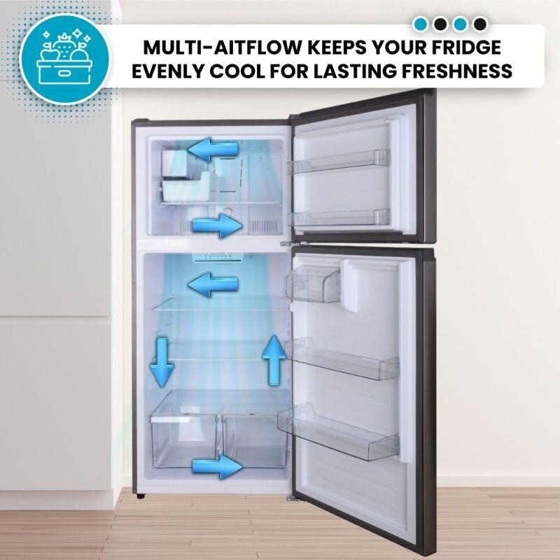 Conserv 30in Refrigerator 18cf Top Freezer INSTALLED ICE MAKER E-Star 110V TMRI180S