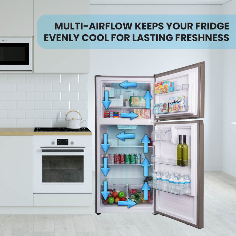 Conserv 33in Refrigerator 21cf Top Freezer INSTALLED ICE MAKER E-Star 110V TMRI210S