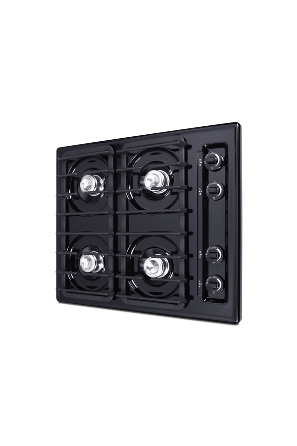 24" Wide 4-Burner Gas Cooktop, Battery Start Ignition TNL03IP