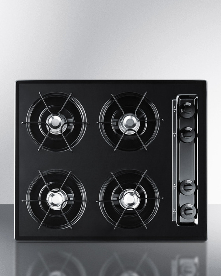 24" Wide 4-Burner Gas Cooktop TNL03P