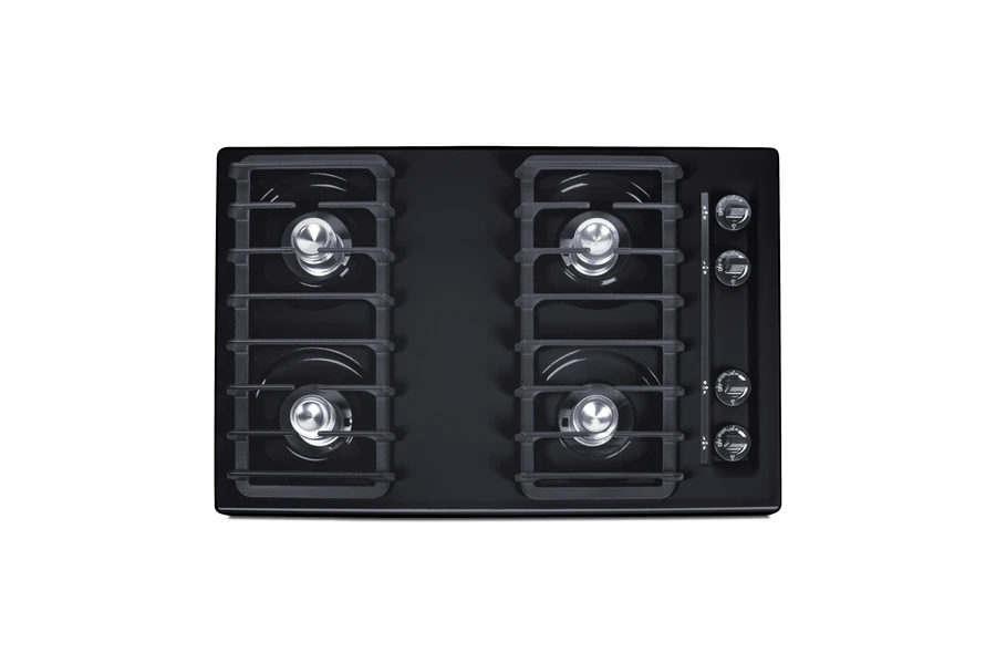 30" Wide 4-Burner Gas Cooktop, Battery Start Ignition TNL05IP