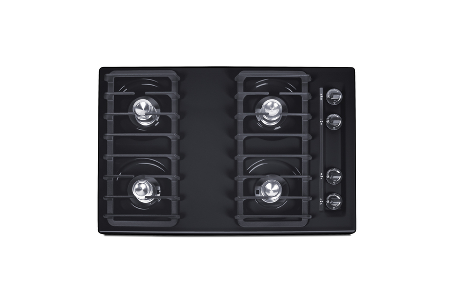 30" Wide 4-Burner Gas Cooktop, Battery Start Ignition TNL05IP