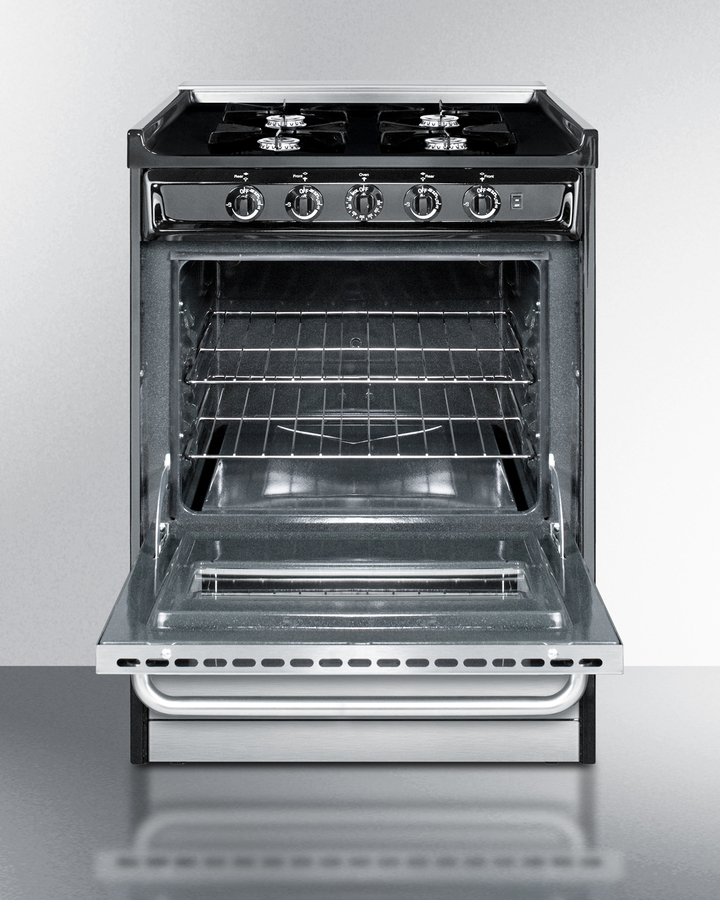 24" Wide Gas Range, Open Burners TNM6107BRW