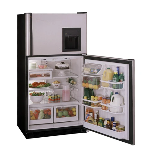 GE Profile Performance 21.7 Cu. Ft. CustomStyle No-Frost Top-Freezer Refrigerator with Dispenser TNS22PRCRBS