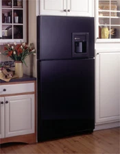 GE Profile Performance 21.7 Cu. Ft. Top-Freezer No-Frost "Built-In-Style" Refrigerator with Dispenser TNX22BRCRBB