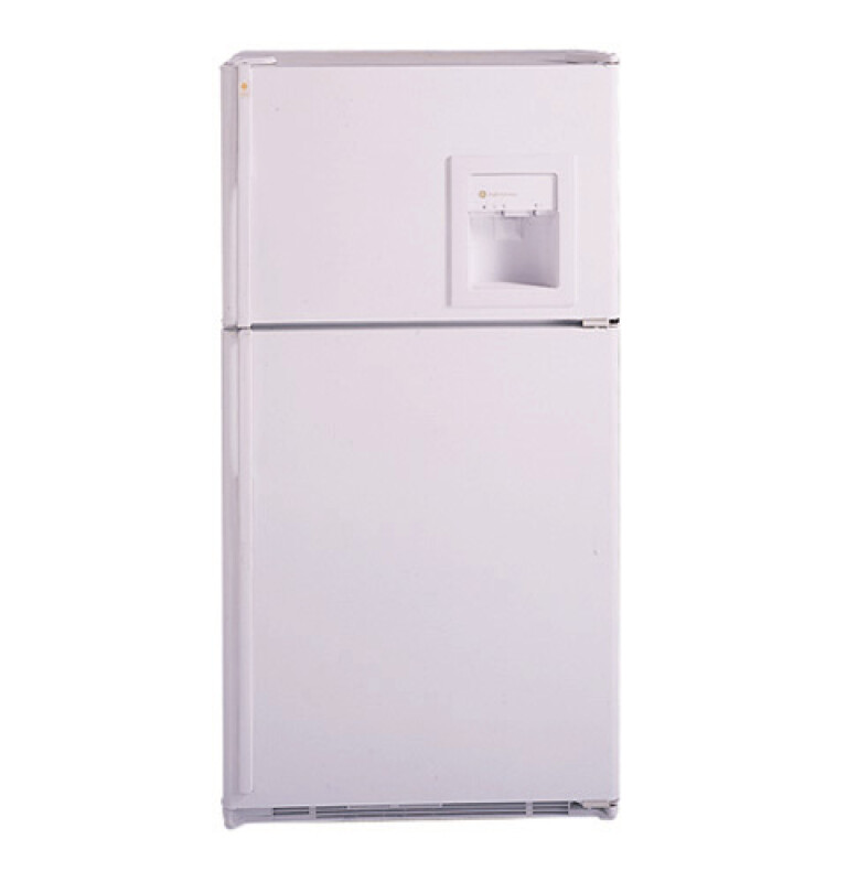 Performance 21.7 Cu. Ft. Top-Freezer No-Frost CustomStyle Refrigerator with Dispenser TNX22PRCLWW