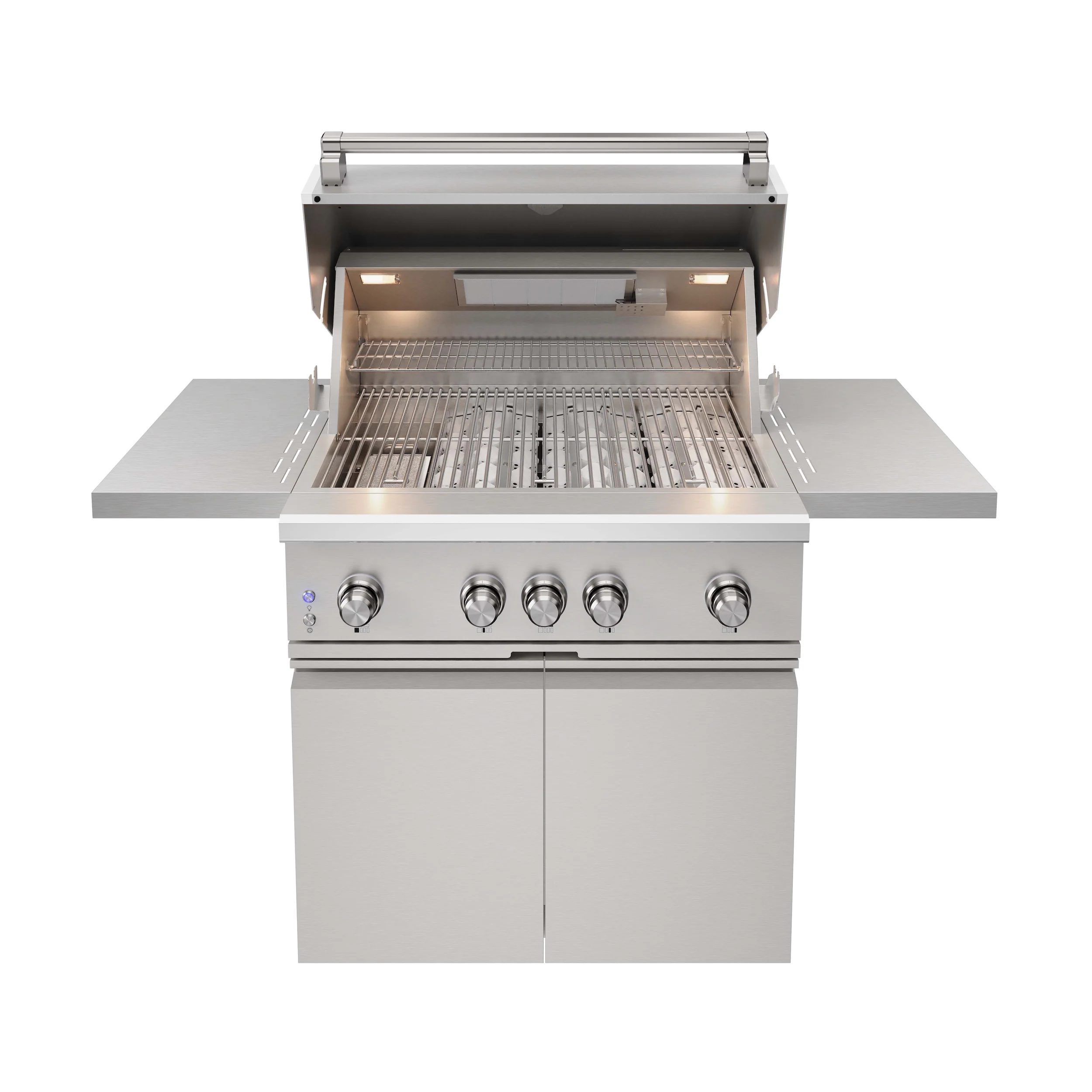 36 Inch 4 Burners Built In Gas Grill On Cart With Sear/rear Infrared Burner & Rotisserie Natural Gas TPG3601