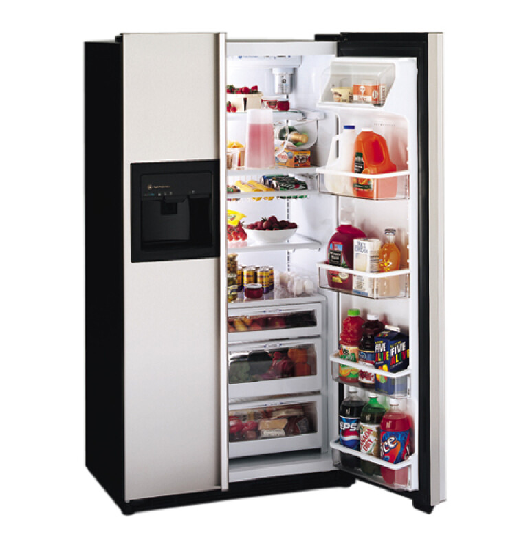 Performance 23.7 Cu. Ft. CustomStyle Side-by-Side Refrigerator with Dispenser and Water By Culligan TPS24BPDBS