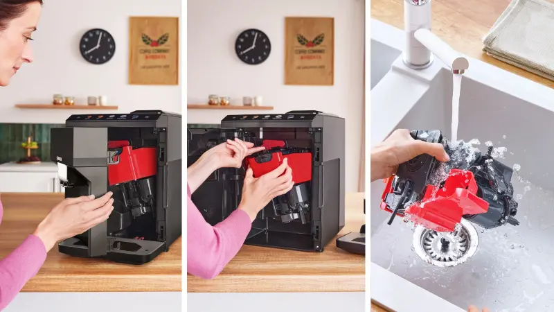 500 Series Fully Automatic Espresso Machine 500 Series VeroCafe, Removable Water Tank TPU40109