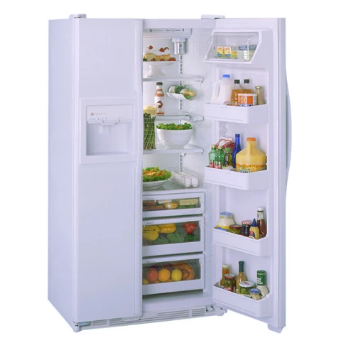 GE Profile Performance 23.5 Cu. Ft. CustomStyle Side-By-Side Refrigerator TPX24PPBWW