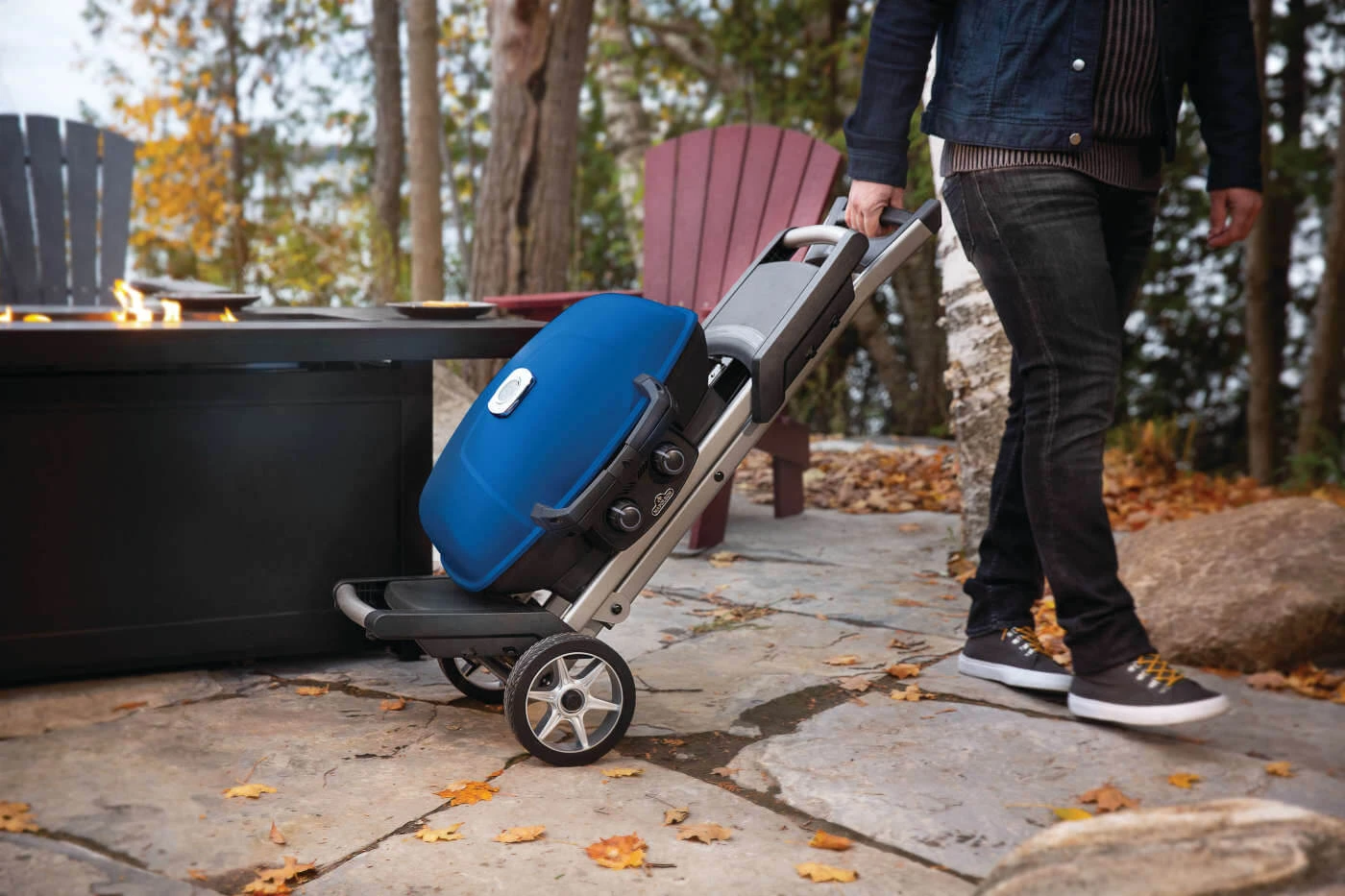 TravelQ™ 285X with Scissor Cart TQ285XBL1