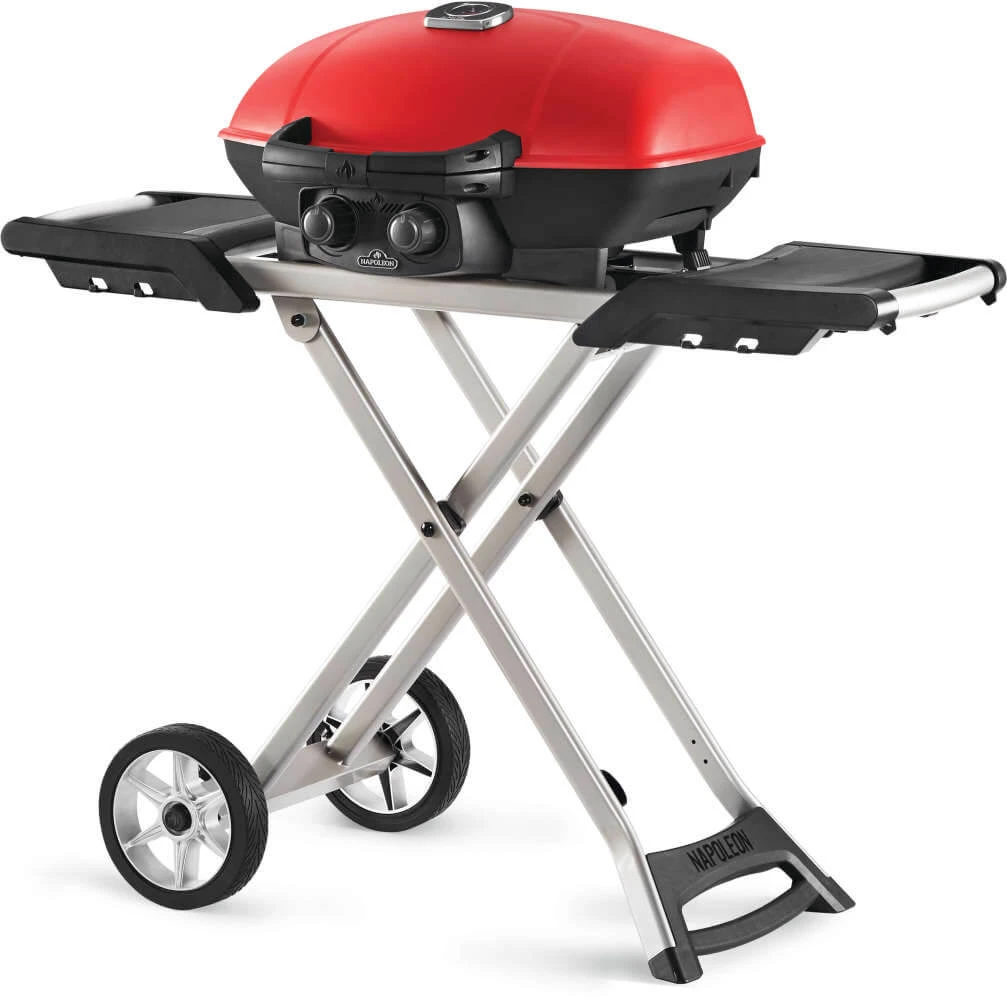 TravelQ™ 285X with Scissor Cart and Griddle TQ285XRD1A