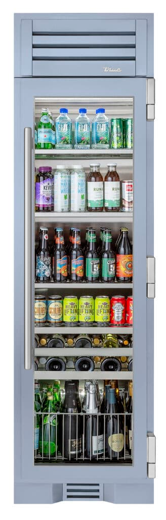 Beverage Column, Right Hinged, Bluestone TR24BEVRSGA152H04