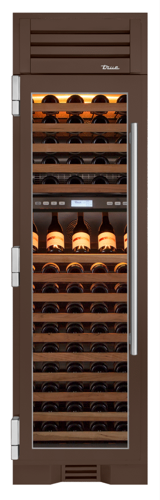 Wine Column, Left Hinged, Espresso TR24DZWLSGA305H04