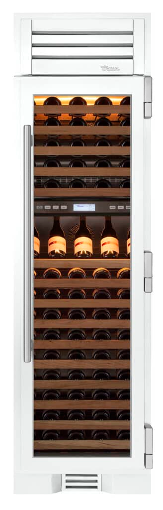 Wine Column, Right Hinged, Matte White TR24DZWRSGA030H04