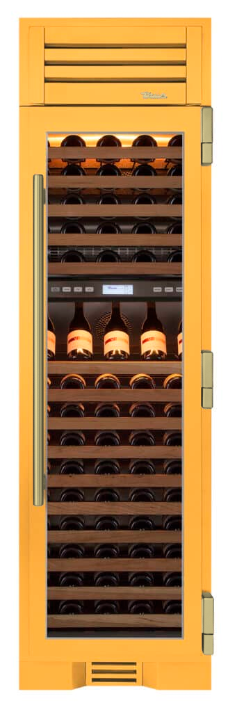 Wine Column, Right Hinged, Saffron, Brass Hardware TR24DZWRSGA103H01