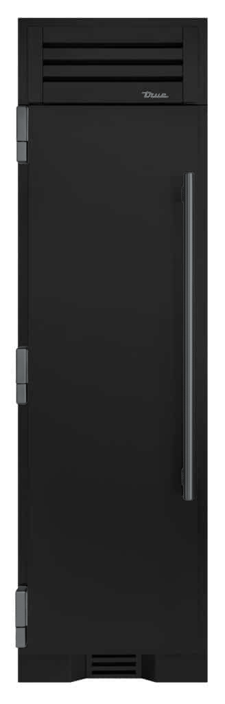 Freezer Column, Left Hinged, Matte Black, Pewter Hardware TR24FRZLSSIMA027H05
