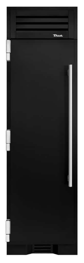 Freezer Column, Left Hinged, Gloss Black, Chrome Hardware TR24FRZLSSIMA044H02