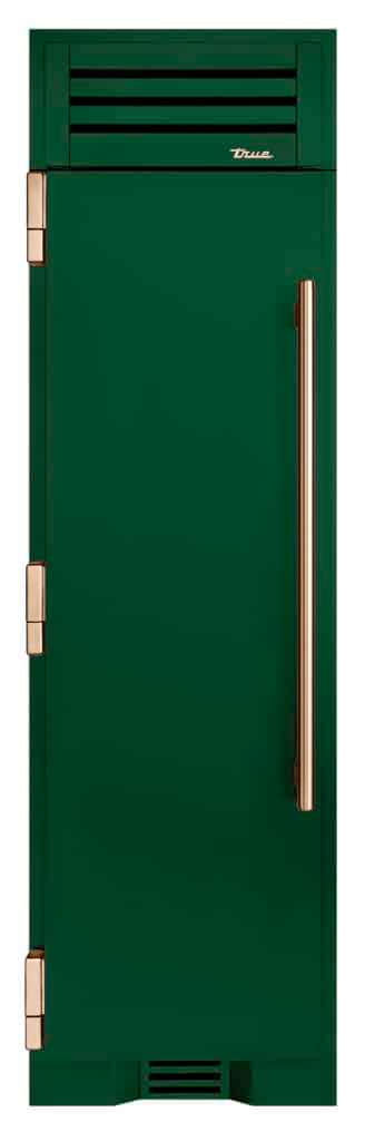 Freezer Column, Left Hinged, Emerald, Copper Hardware TR24FRZLSSIMA086H03