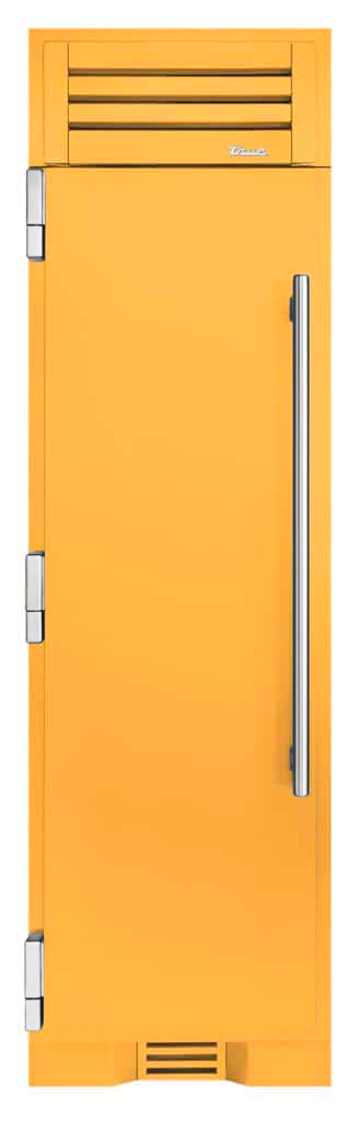 Freezer Column, Left Hinged, Saffron, Chrome Hardware TR24FRZLSSIMA103H02