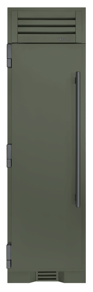 Freezer Column, Left Hinged, Olive, Pewter Hardware TR24FRZLSSIMA238H05