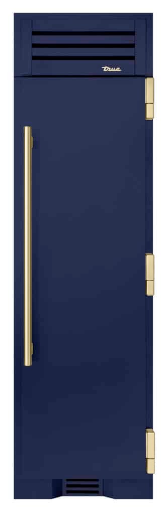 Freezer Column, Right Hinged, Cobalt, Gold Hardware TR24FRZRSSA078H08