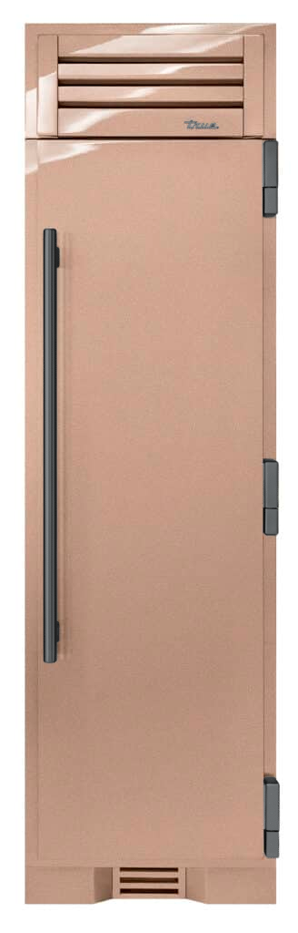 Freezer Column, Right Hinged, Champagne, Pewter Hardware TR24FRZRSSA179H05
