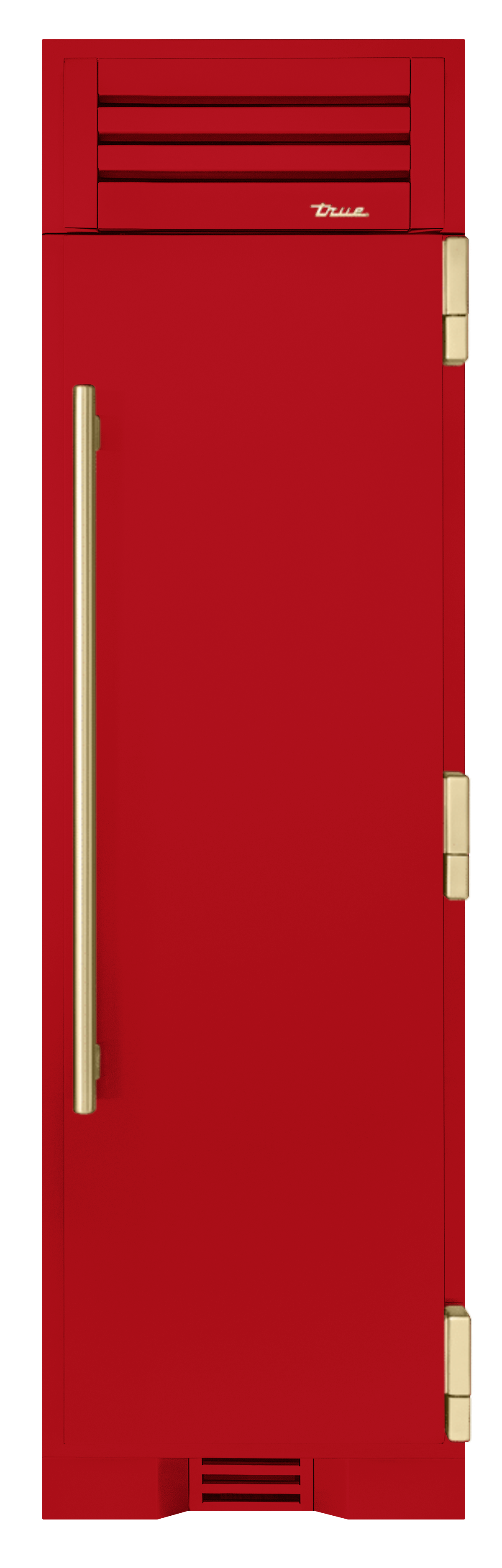 Freezer Column, Right Hinged, Crimson, Gold Hardware TR24FRZRSSA193H08