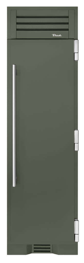 Freezer Column, Right Hinged, Olive, Chrome Hardware TR24FRZRSSA238H02