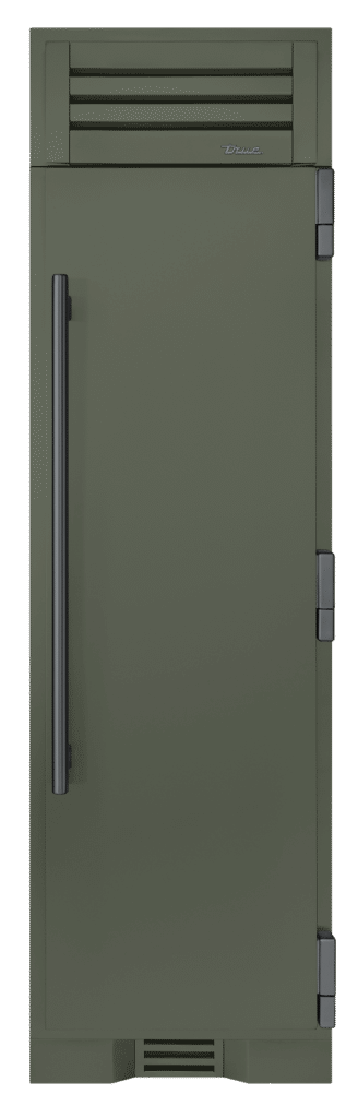 Freezer Column, Right Hinged, Olive, Pewter Hardware TR24FRZRSSA238H05