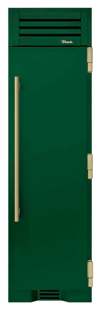 Freezer Column, Right Hinged, Emerald, Brass Hardware TR24FRZRSSIMA086H01