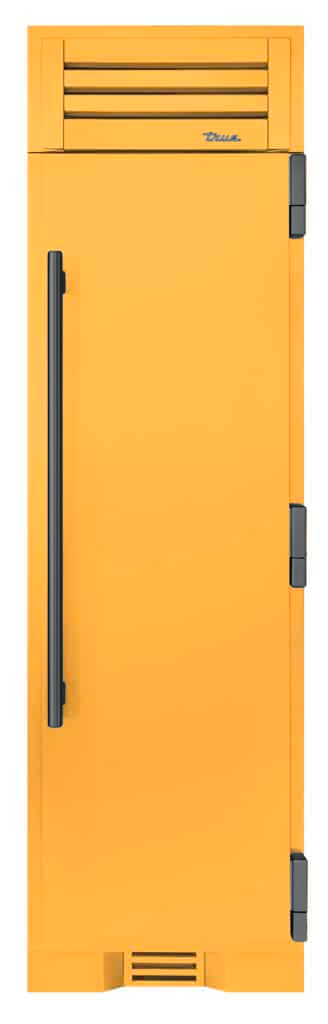 Freezer Column, Right Hinged, Saffron, Pewter Hardware TR24FRZRSSIMA103H05