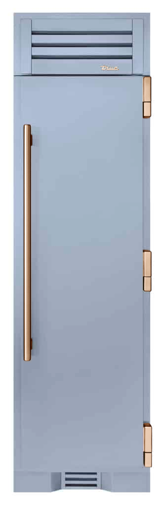 Freezer Column, Right Hinged, Bluestone, Copper Hardware TR24FRZRSSIMA152H03