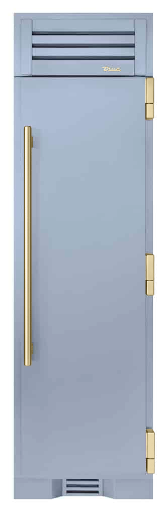 Freezer Column, Right Hinged, Bluestone, Gold Hardware TR24FRZRSSIMA152H08