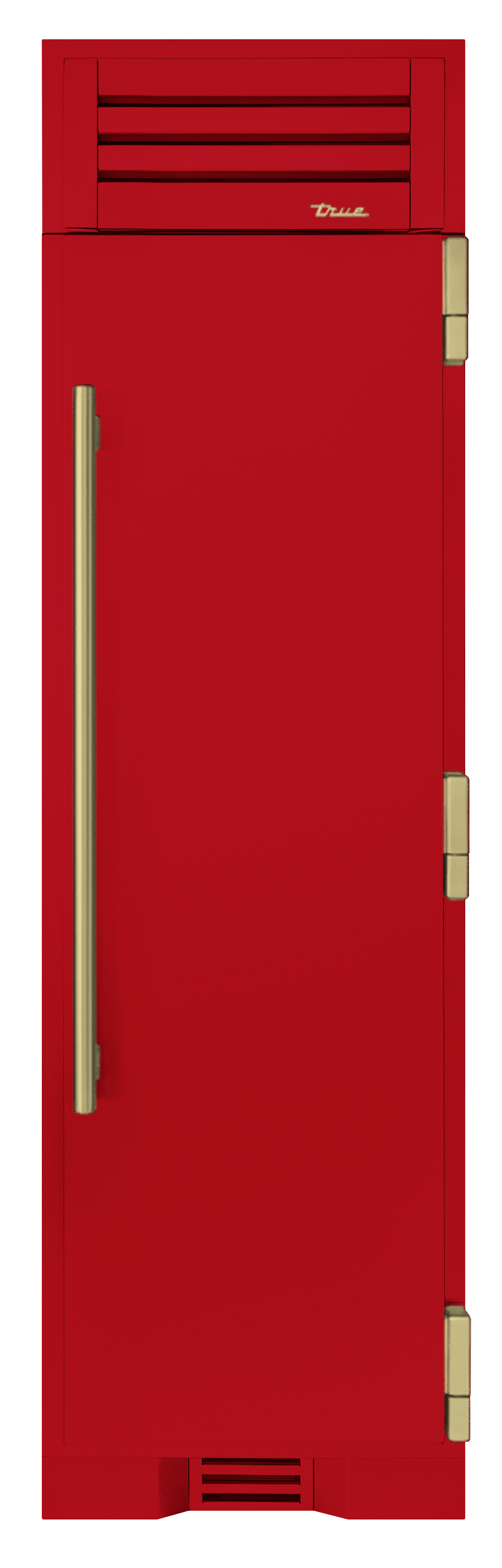 Freezer Column, Right Hinged, Crimson, Brass Hardware TR24FRZRSSIMA193H01