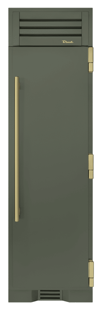 Freezer Column, Right Hinged, Olive, Brass Hardware TR24FRZRSSIMA238H01
