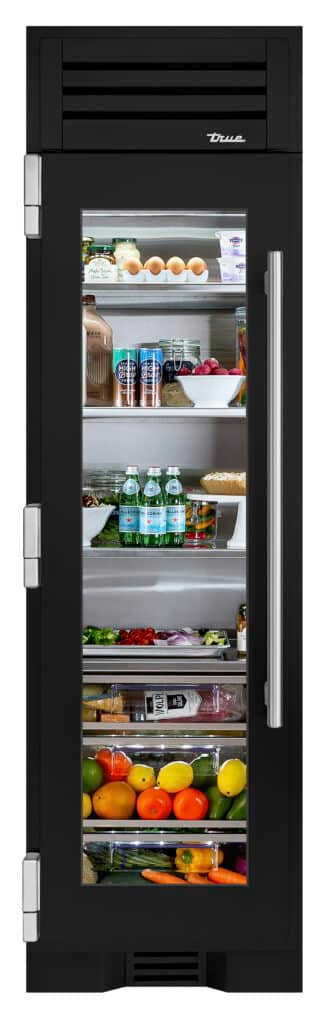 Refrigerator Column, Left Hinged, Matte Black TR24REFLSGA027H04